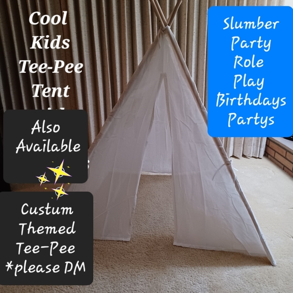 Cool Teepee🌟 Tent for Kids - Picture 1 of 13